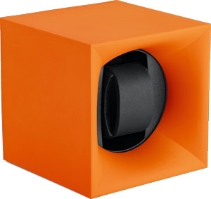 Шкатулка SwissKubik из коллекции StartBox для 1 часов автоподзаводом. Корпус из пластика оранжевого цвета