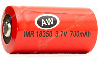 Li-ion AW IMR 18350 700 mAh