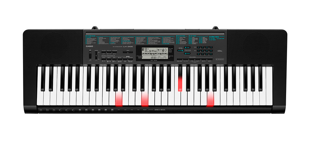 CASIO LK-266 - Простой и легкий для исполнения синтезатор с цифровыми ...