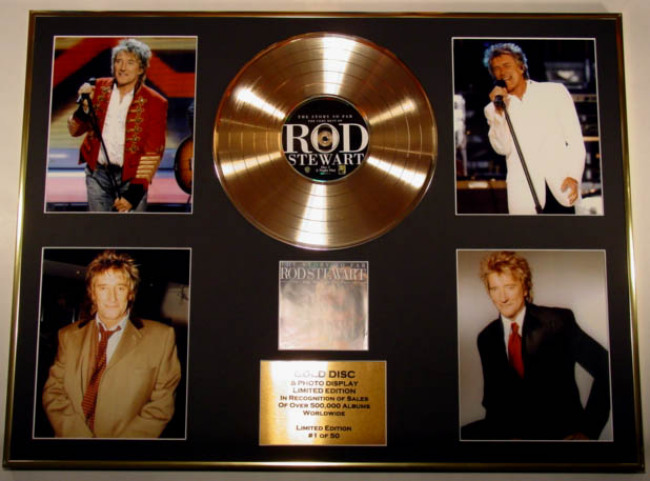 Gold Discs ROD STEWART