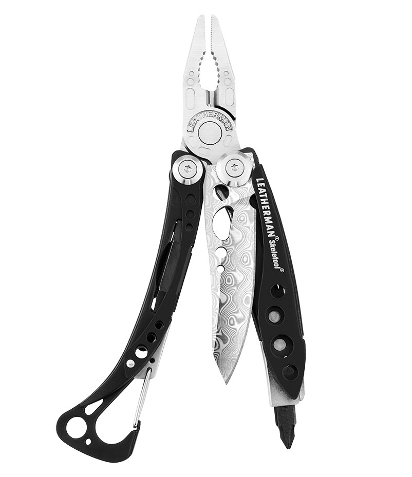 Leatherman Skeletool Damascus