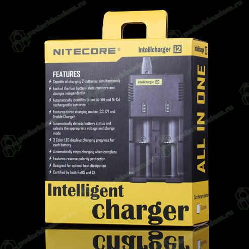 Li-ion NiteCore V2 Intellicharge i2