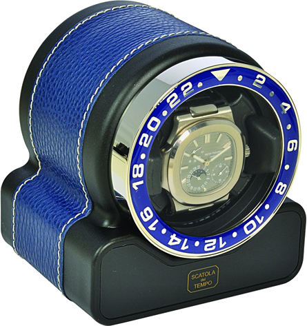 Scatola del Tempo Rotor One Bright Blue