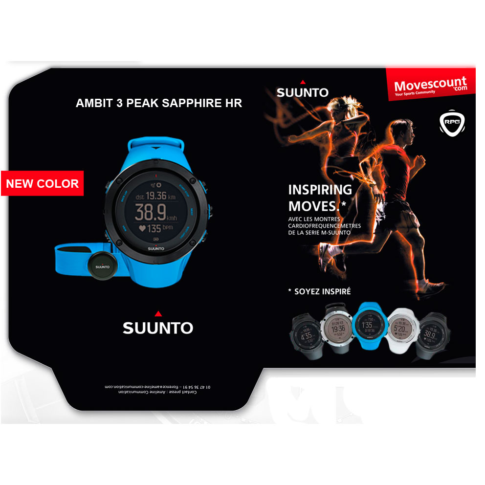 Suunto Ambit3 Peak Sapphire Blue HR