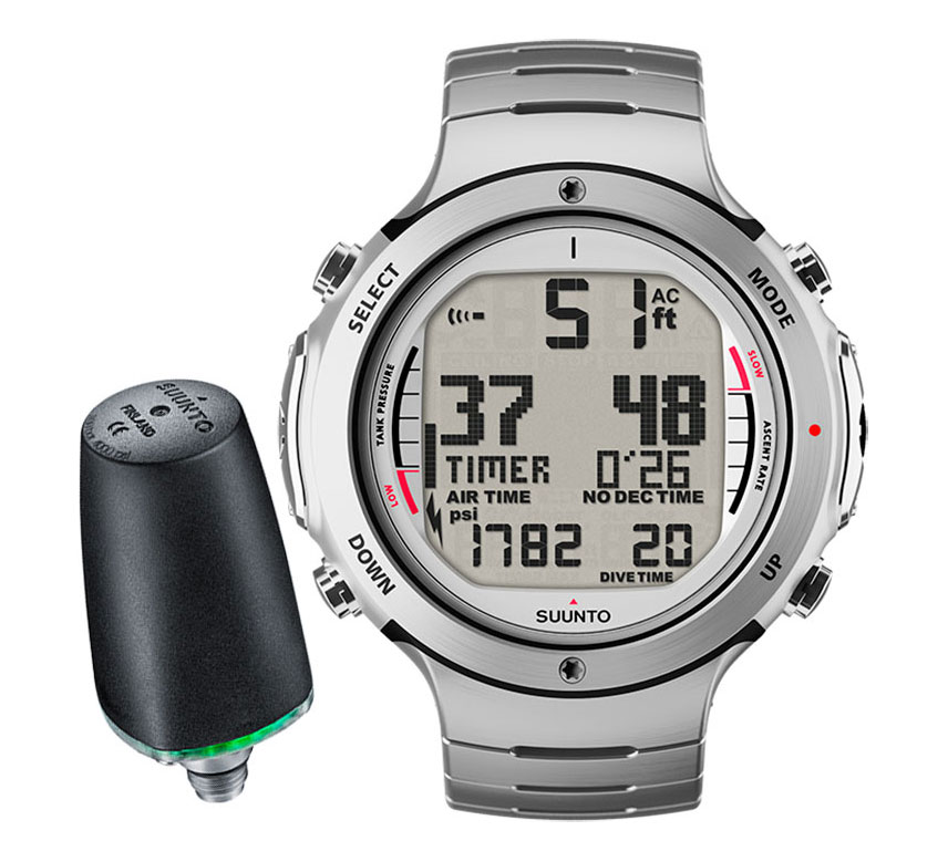 Suunto D6i Steel с трансмиттером