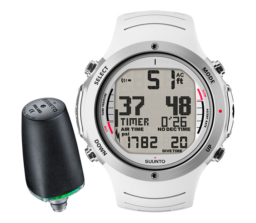 Suunto D6i White с трансмиттером