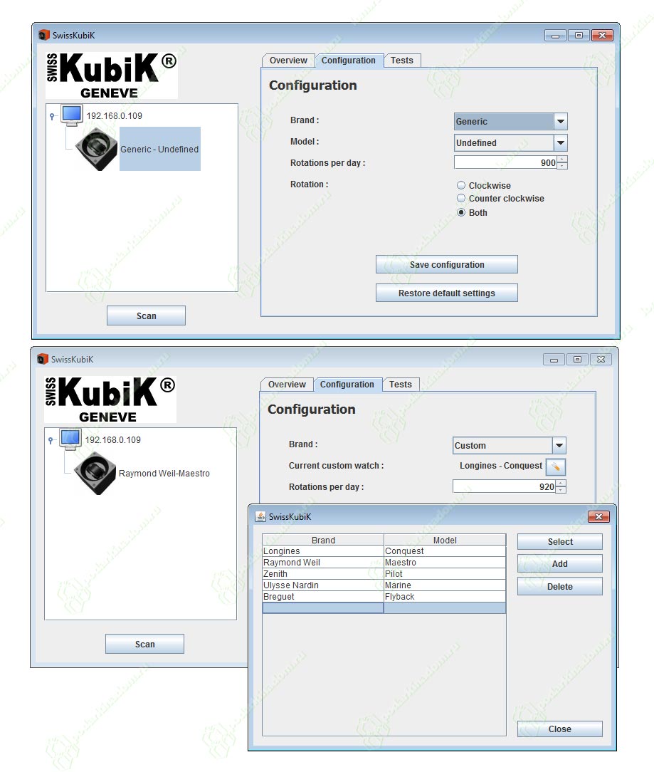 Swiss Kubik SK01.CV.GT.VERT