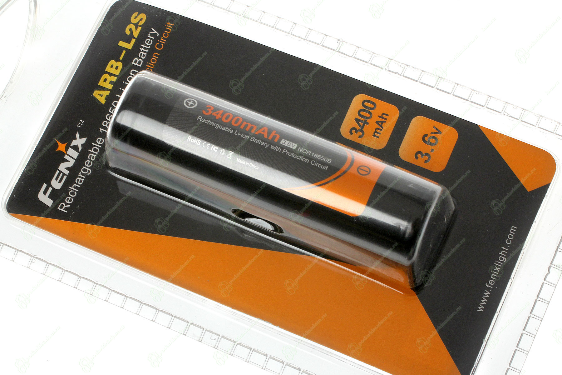 Li-ion Fenix 18650 3400 mAh