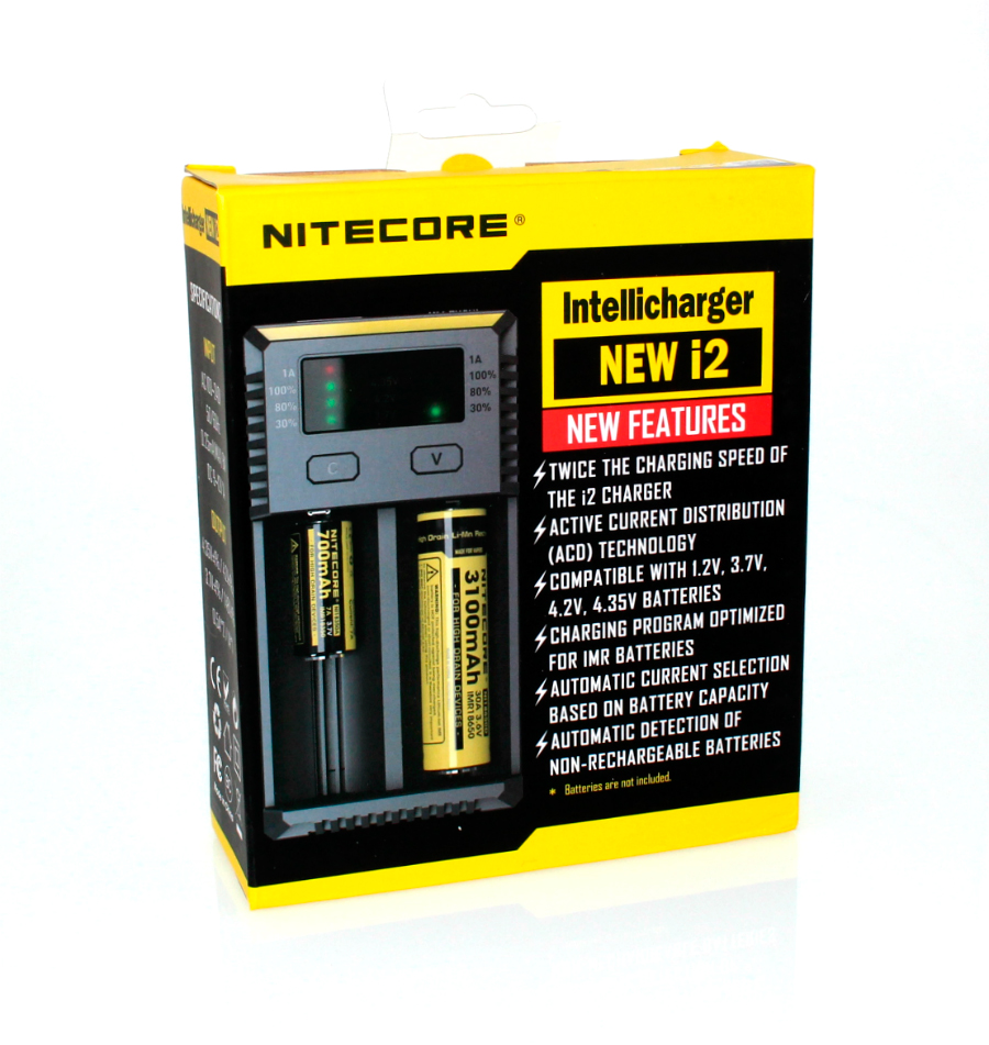 Li-ion NiteCore i2 Intellicharger